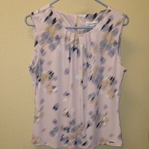 Calvin Klein Shell in Pink Abstract